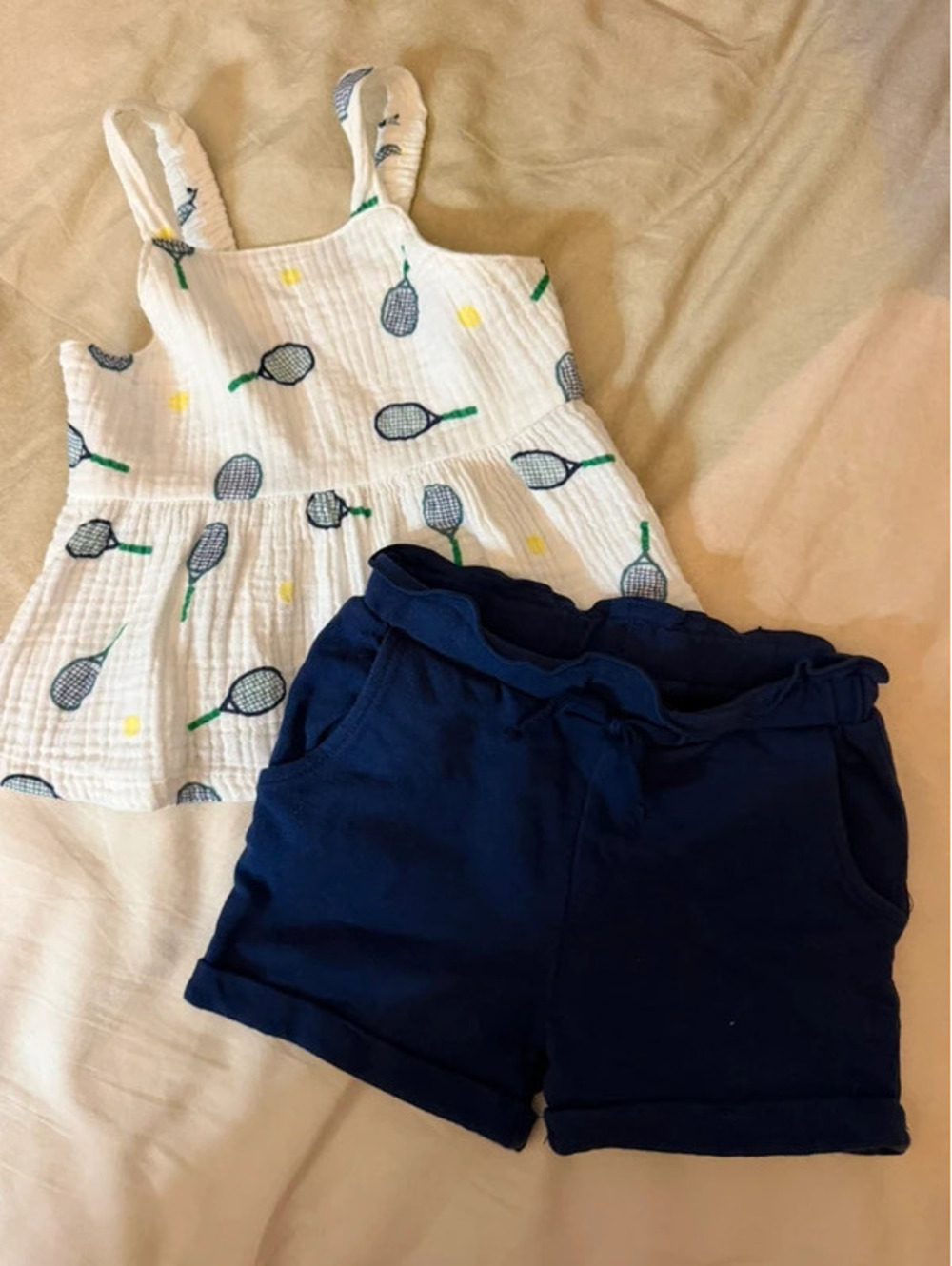 Angel dear tank top and short set